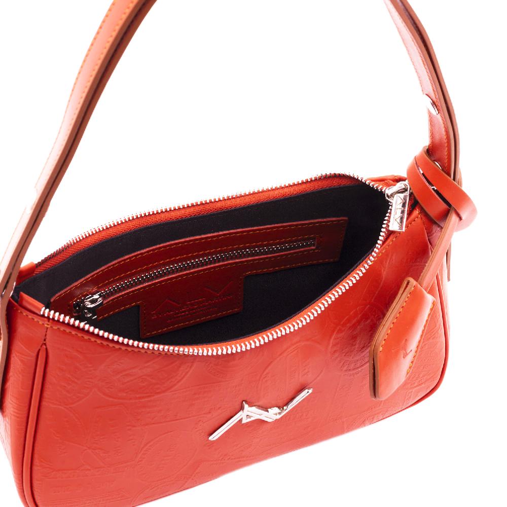 Alv by alviero martini Borsa a mezzaluna in pelle stampa Passport – ALVBT200X 2025