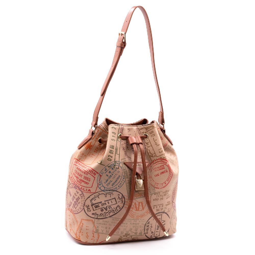 Alv by alviero martini Borsa a secchiello Big Logo – AL904B3211 Prezzo Ridotto