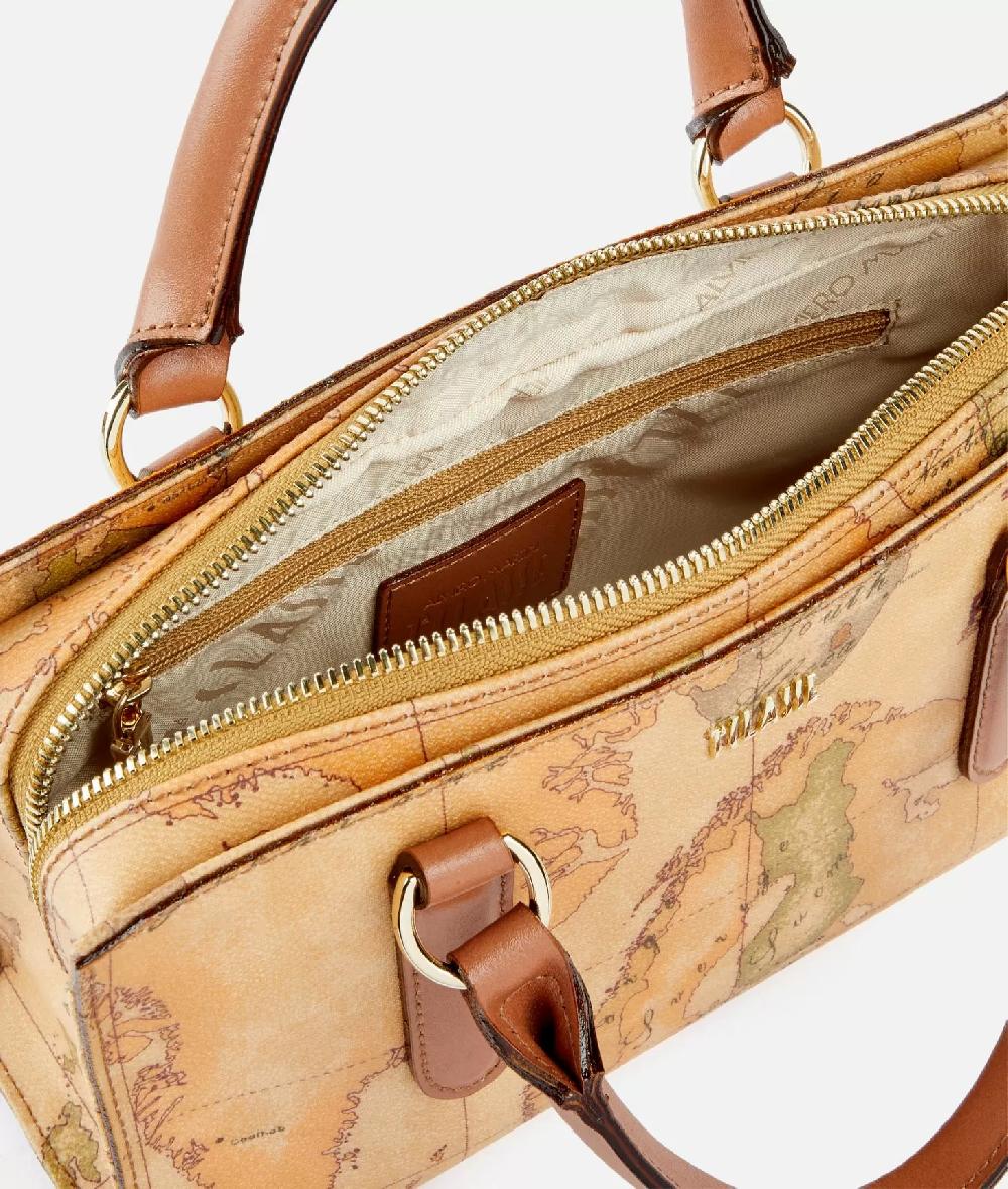 Alviero martini 1a classe Geo Classic borsa a mano con tracolla a nastro Affare Del Giorno