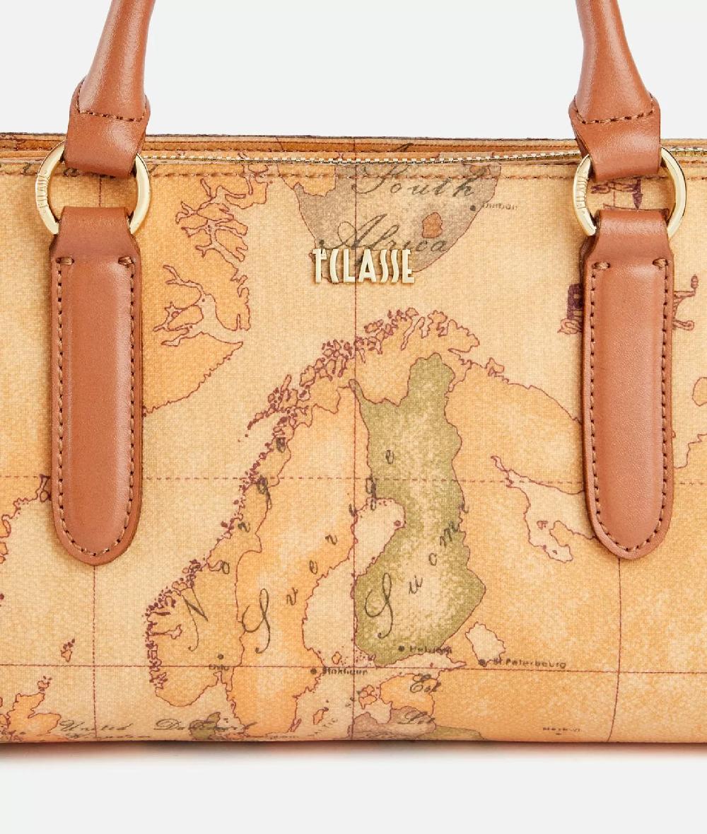 Alviero martini 1a classe Geo Classic borsa a mano con tracolla a nastro Affare Del Giorno