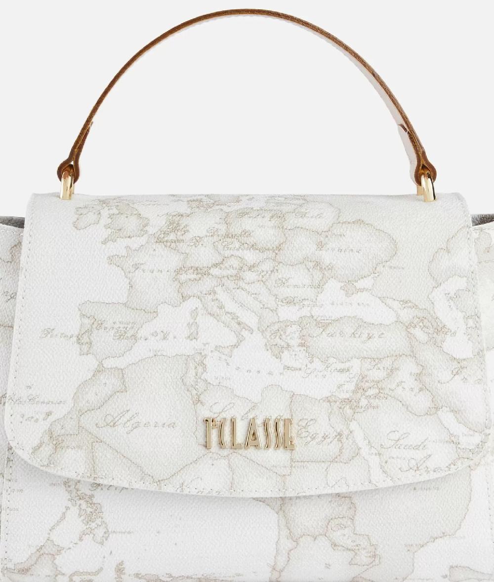 Alviero martini 1a classe Geo White tracollina con patta Prezzo Ridotto