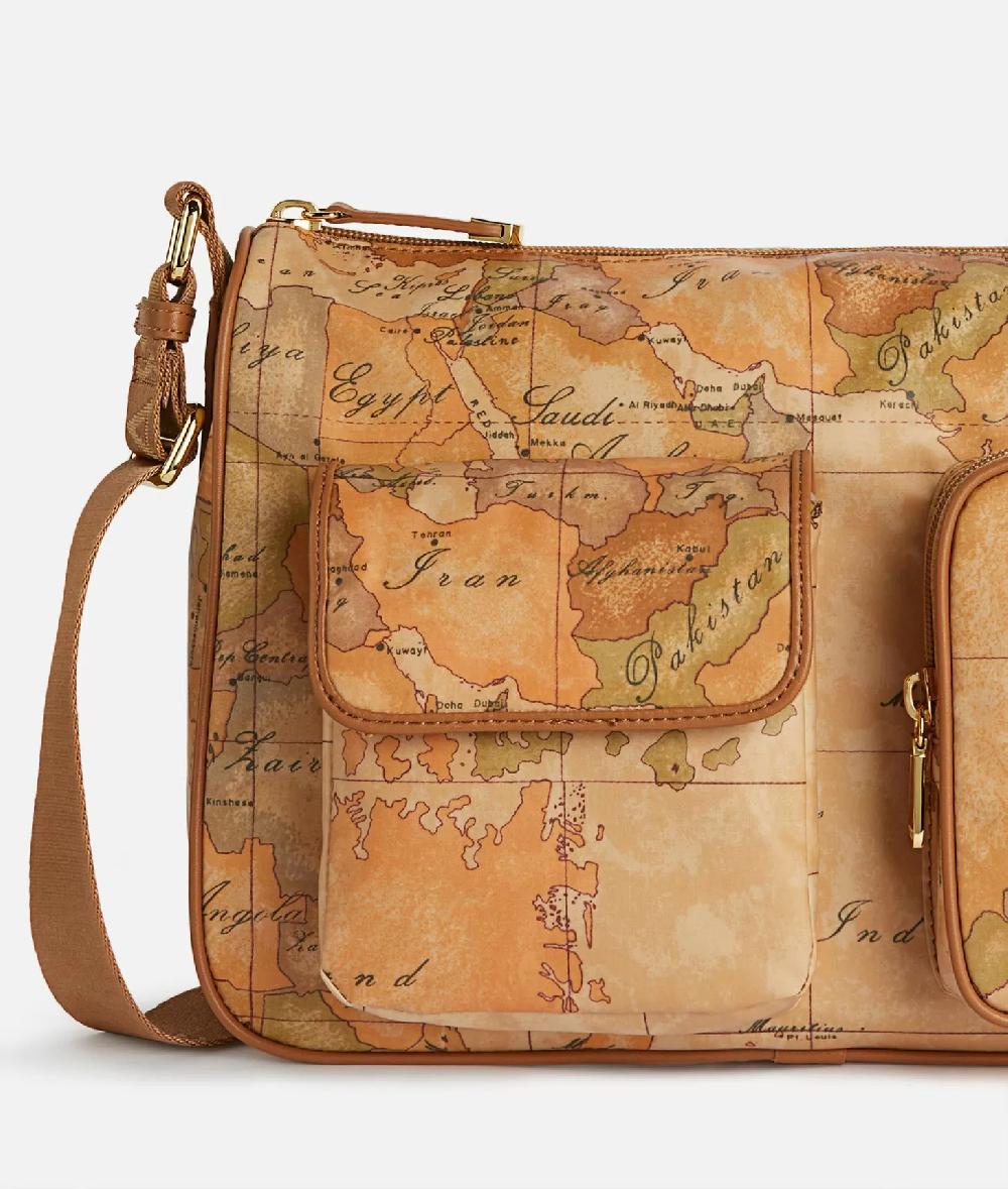 Alviero martini 1a classe Geo Soft borsa a tracolla con tasche In Saldo