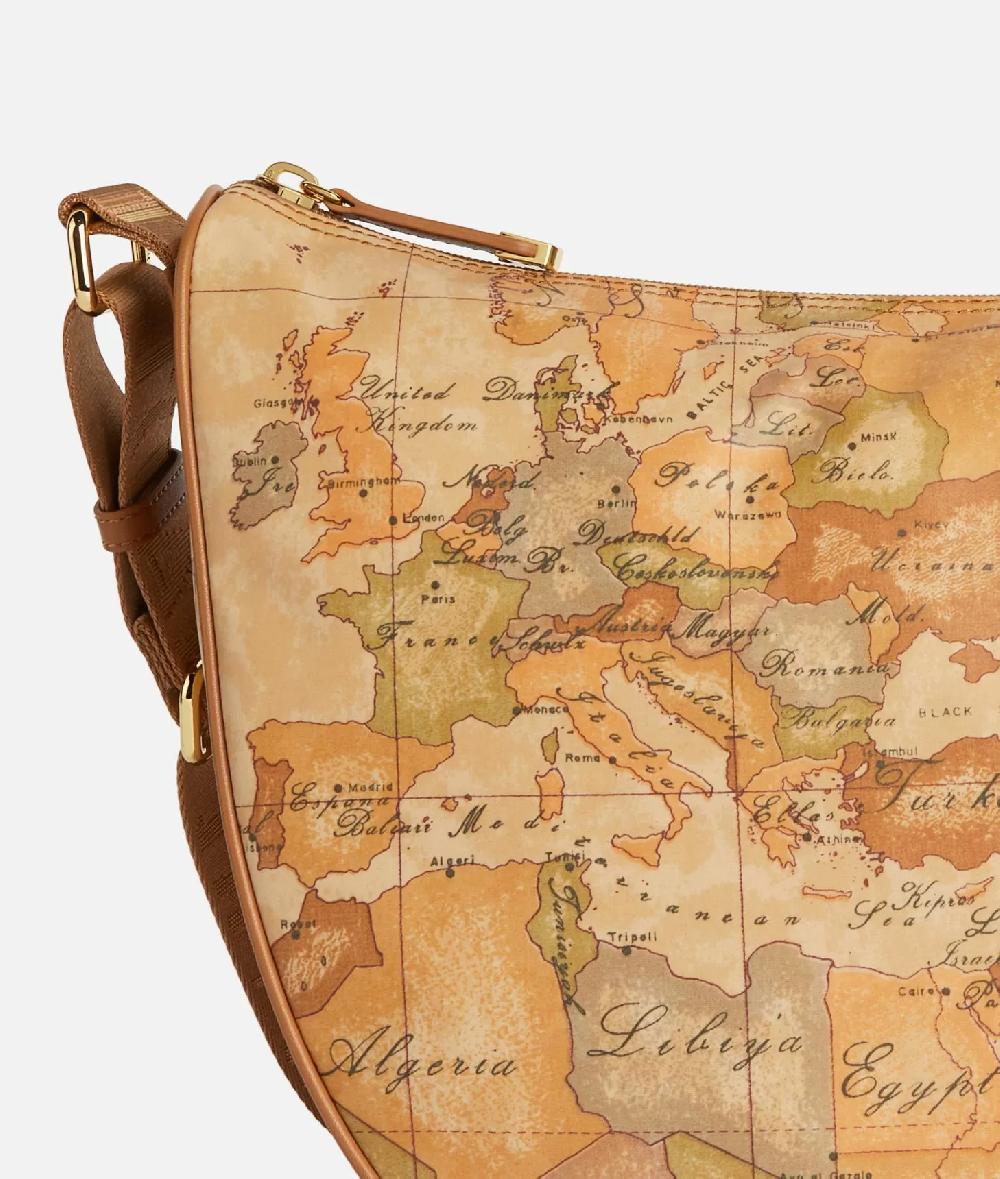 Alviero martini 1a classe Geo Soft tracolla a mezzaluna grande 2025