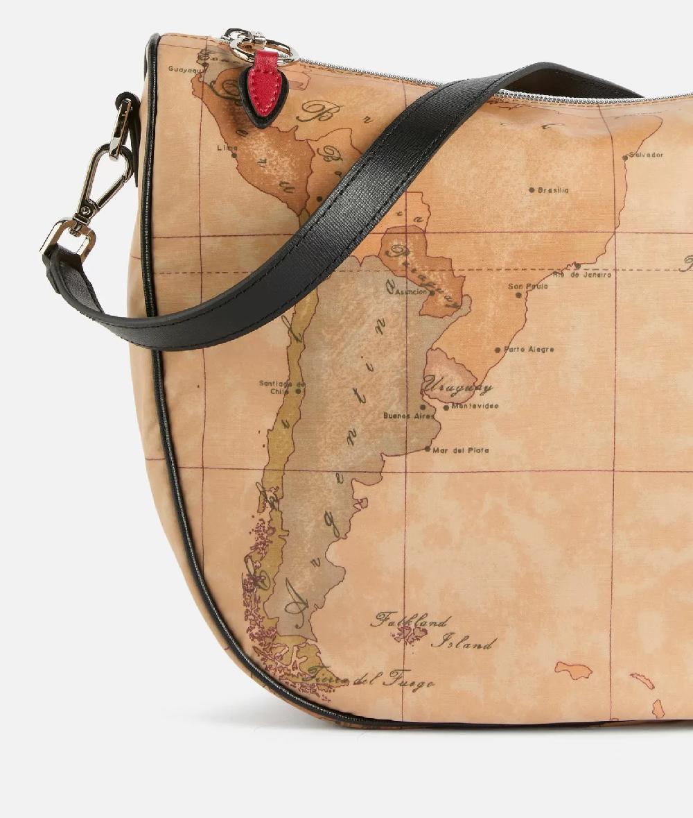 Alviero martini 1a classe Borsa sottospalla Donnavventura in tessuto soft Geo Classic Italia
