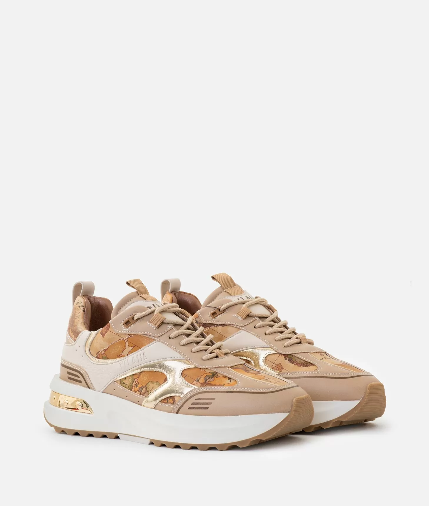 Alviero martini 1a classe Geo Road Buenos Aires sneakers in eco nappa Naturali Qualità Garantita