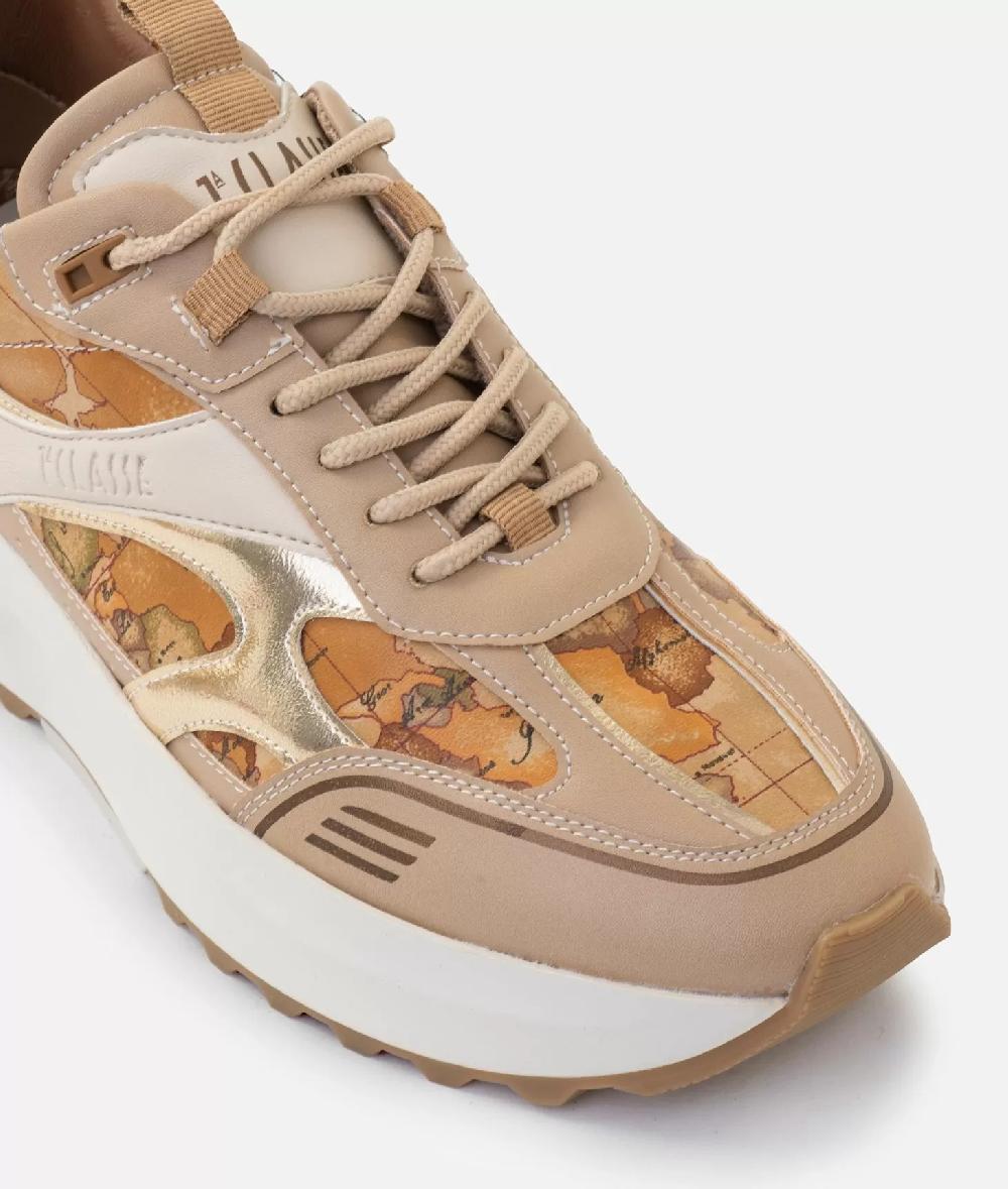 Alviero martini 1a classe Geo Road Buenos Aires sneakers in eco nappa Naturali Qualità Garantita