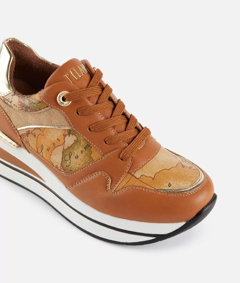 Alviero martini 1a classe Running in eco nappa con mix materico Cuoio Convenienza