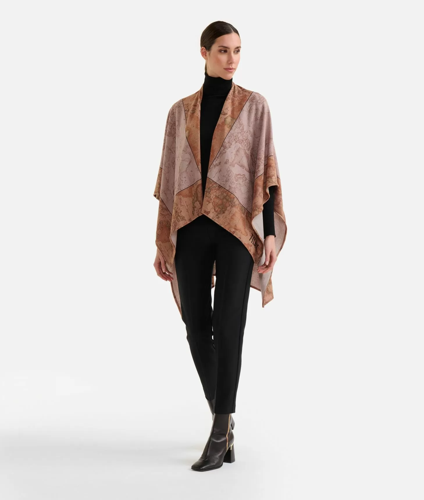 Alviero martini 1a classe Mantella Geo Maglina Rosa Cipria Vendite Flash