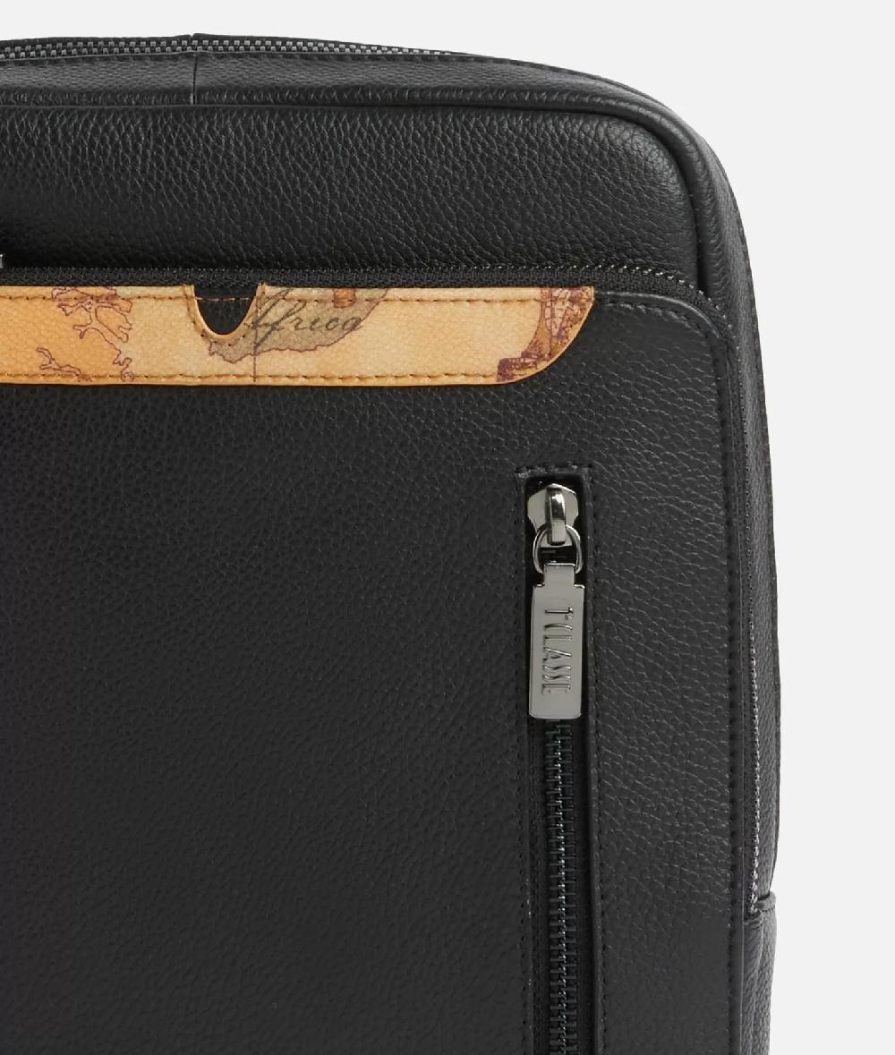 Alviero martini 1a classe Beta Leather bandoliera grande Nera Vendita