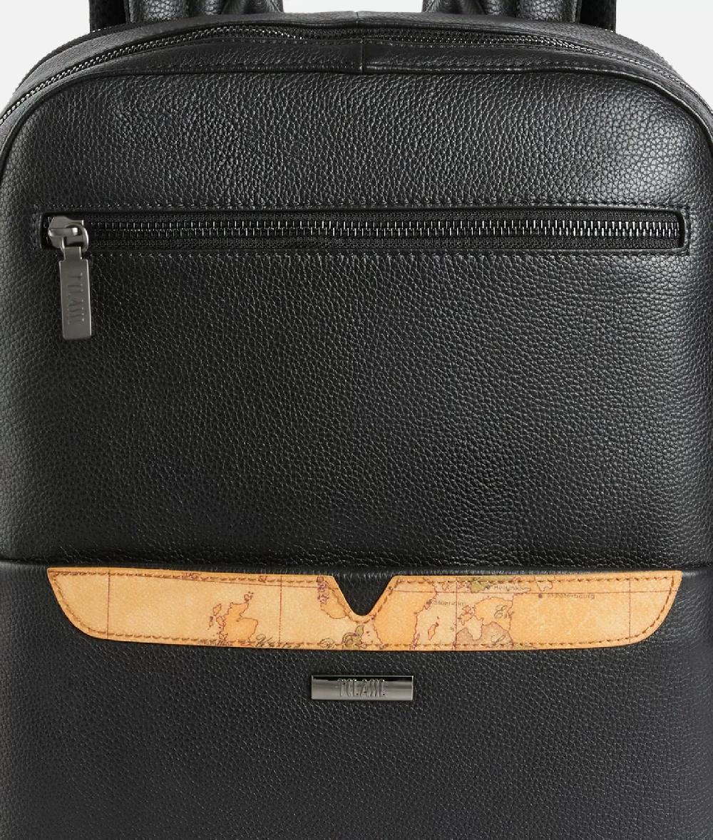 Alviero martini 1a classe Beta Leather zaino portacomputer Nero Promozione