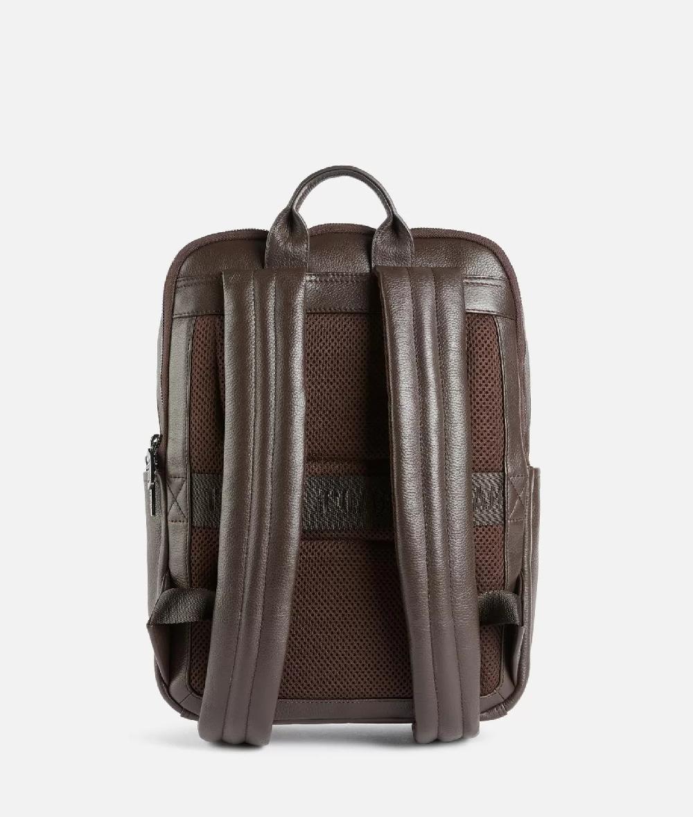 Alviero martini 1a classe Beta Leather zaino portacomputer Testa Di Moro Spedizione Gratuita
