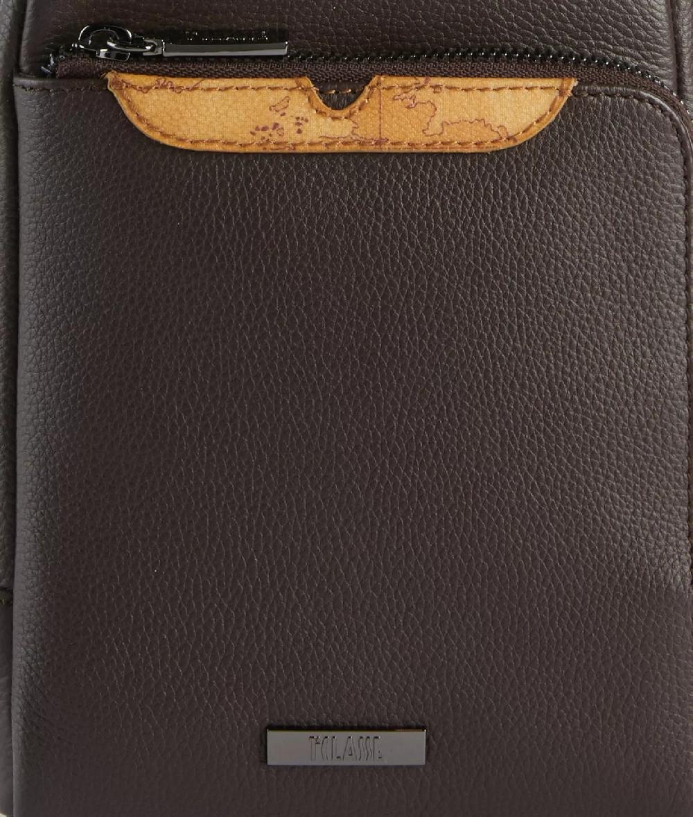 Alviero martini 1a classe Beta Leather bandoliera piccola Testa Di Moro Negozi Online