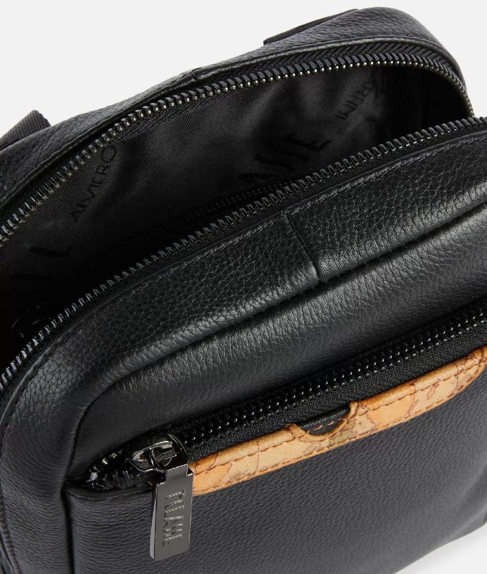 Alviero martini 1a classe Beta Leather bandoliera piccola Nera Acquista Ora