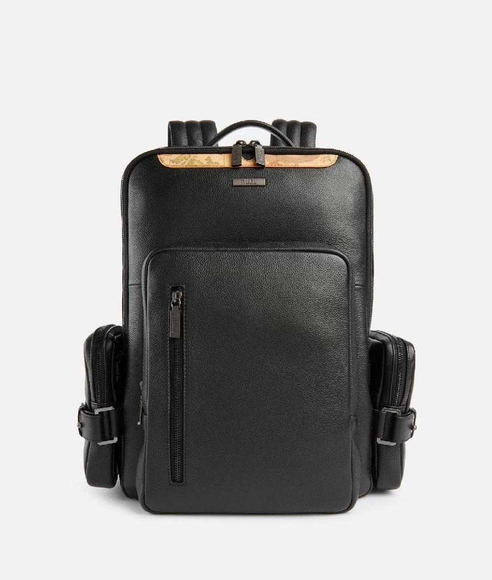 Alviero martini 1a classe Beta Leather zaino portacomputer Nero Promozione Limitata