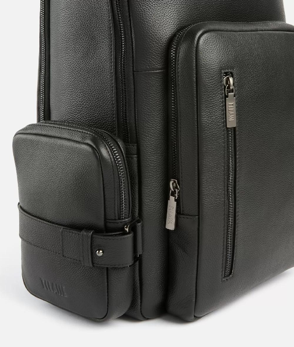 Alviero martini 1a classe Beta Leather zaino portacomputer Nero Promozione Limitata