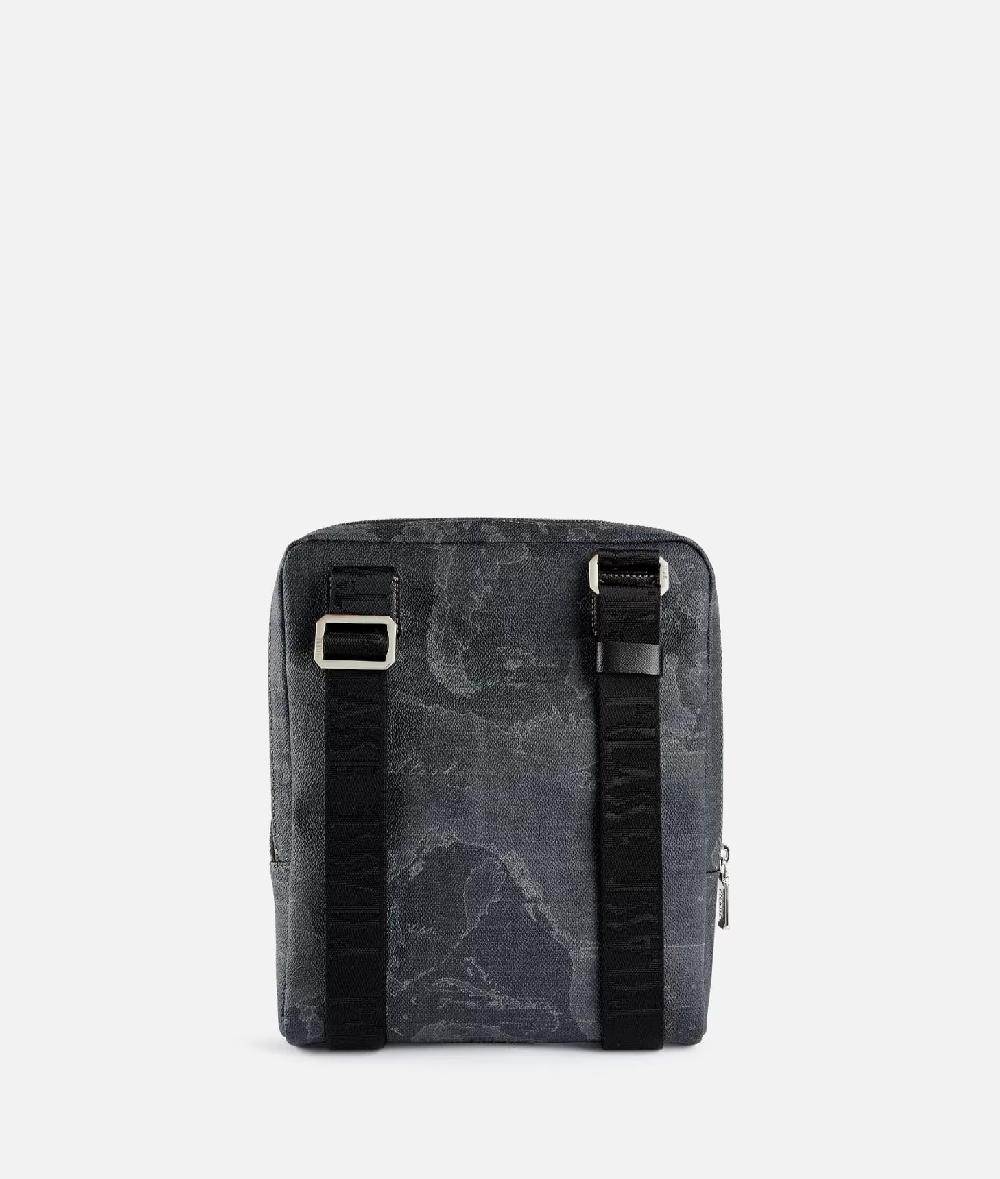 Alviero martini 1a classe Geo Black tracolla con nastro Shopping Online