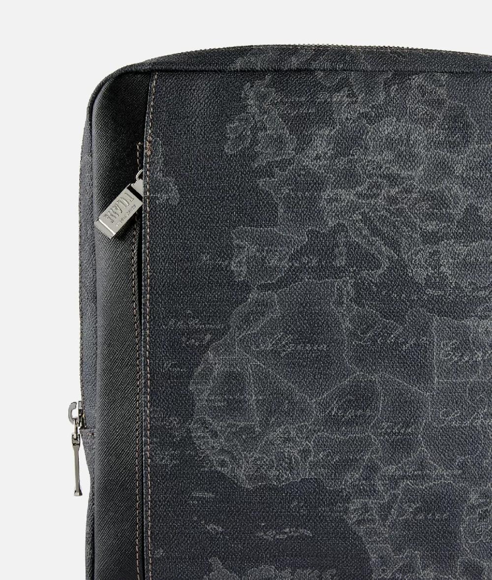 Alviero martini 1a classe Geo Black tracolla con nastro Shopping Online