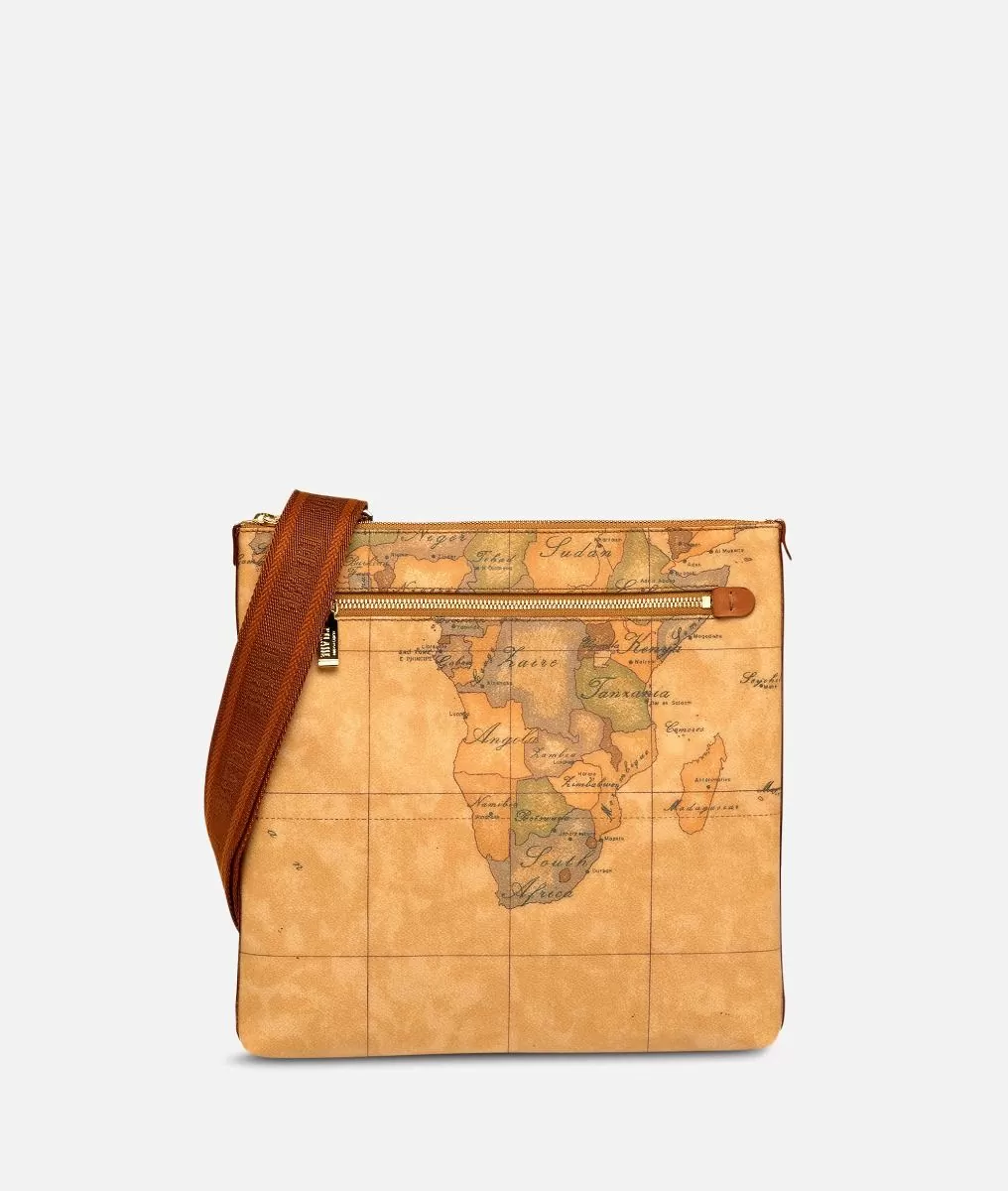 Alviero martini 1a classe Geo Classic Bandoliera grande Saldi Di Fabbrica