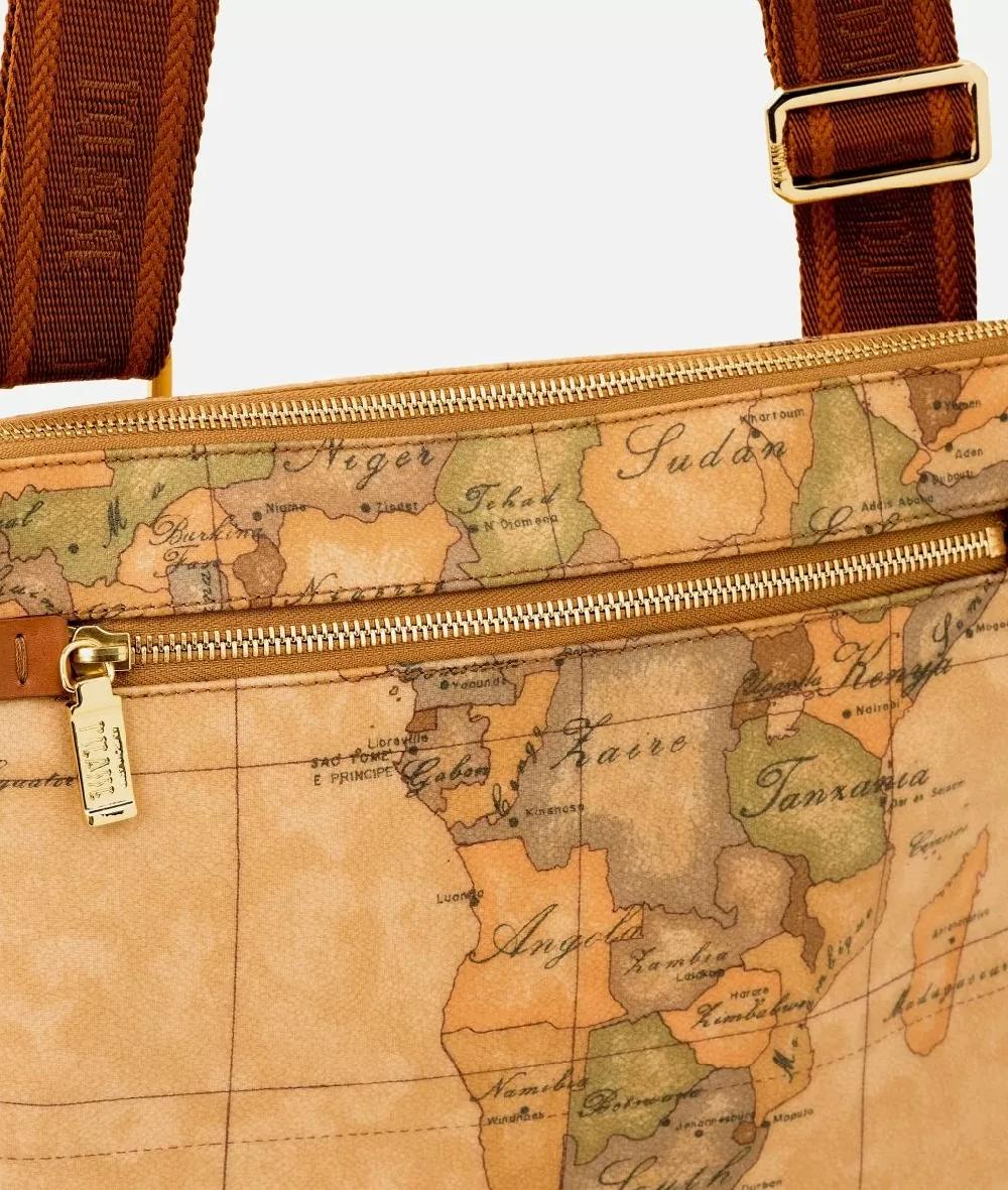 Alviero martini 1a classe Geo Classic Bandoliera grande Saldi Di Fabbrica