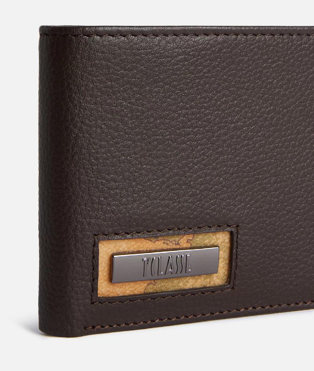 Alviero martini 1a classe Beta Leather portafoglio piccolo Testa Di Moro Italy