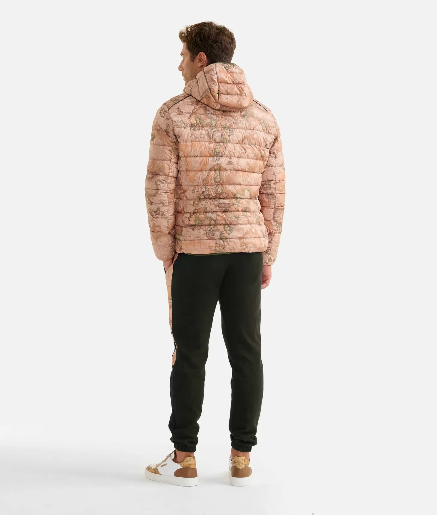 Alviero martini 1a classe Piumino in nylon trapuntato Geo Classic Offerte
