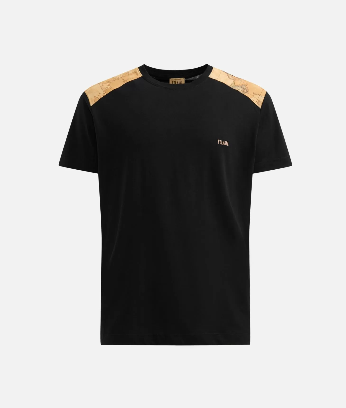 Alviero martini 1a classe T-shirt in cotone con dettagli spalle Nera Fino Al -60%