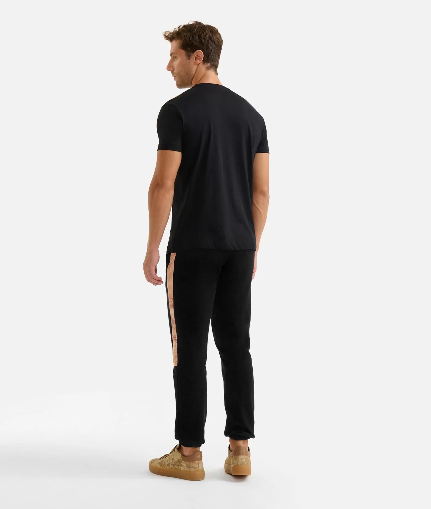 Alviero martini 1a classe T-shirt in cotone con dettagli spalle Nera Fino Al -60%
