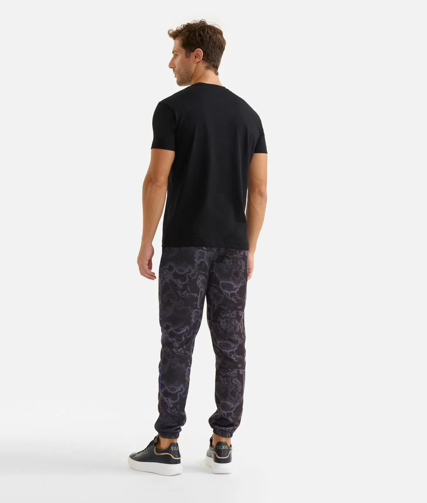 Alviero martini 1a classe T-shirt in cotone con logo 1ᴬ Classe Essentia Nera Shopping Online