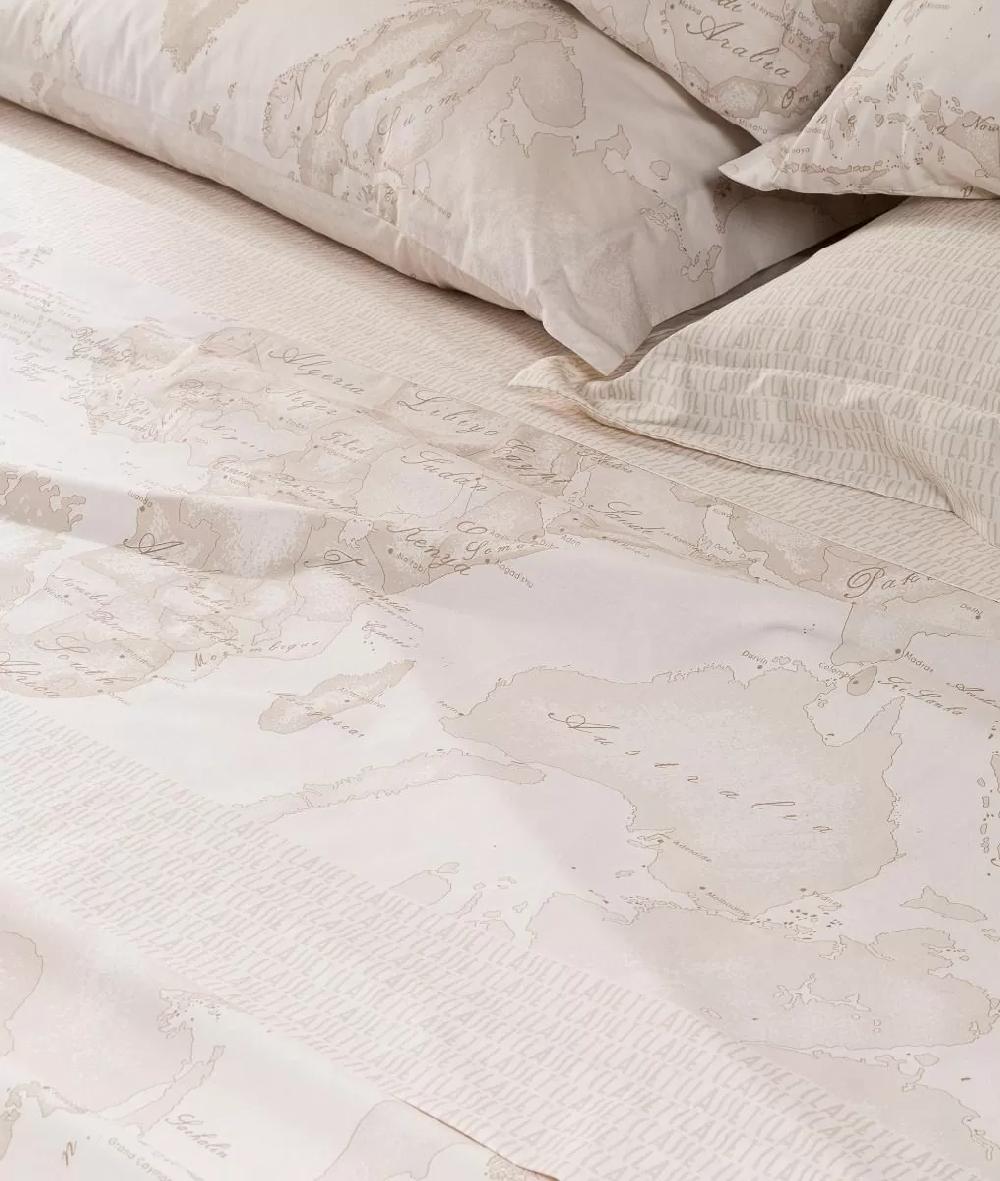 Alviero martini 1a classe Completo lenzuola copriletto Geo White Saldi Di Fabbrica