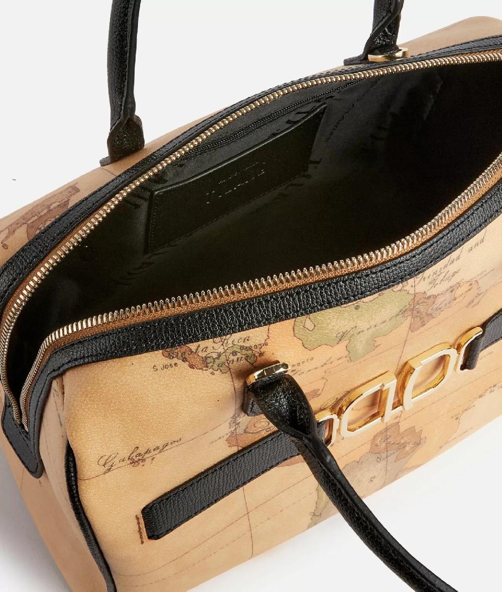 Alviero martini 1a classe 3D Geo bauletto con tracolla Nero Offerta speciale
