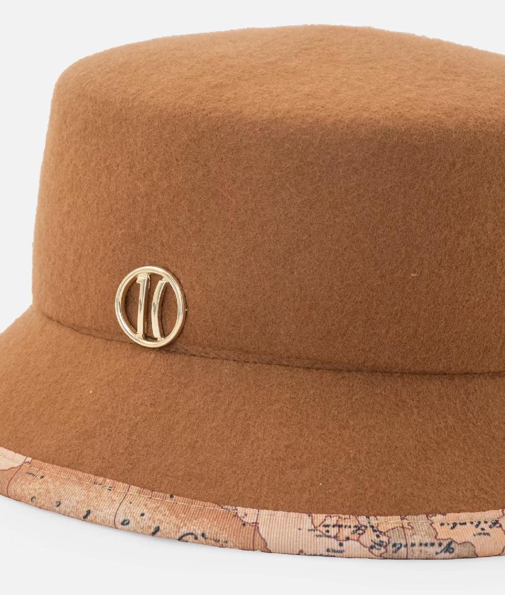 Alviero martini 1a classe Cloche in feltro Taupe Chiaro Negozi Online