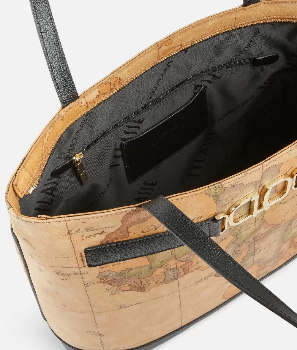 Alviero martini 1a classe 3D Geo borsa shopping Nera Acquista Ora