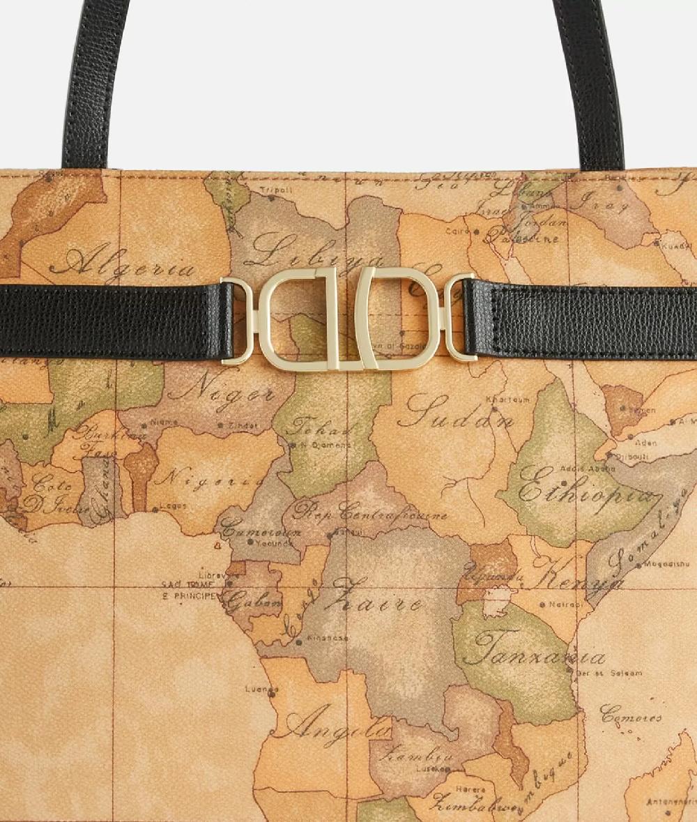 Alviero martini 1a classe 3D Geo borsa shopping Nera Acquista Ora