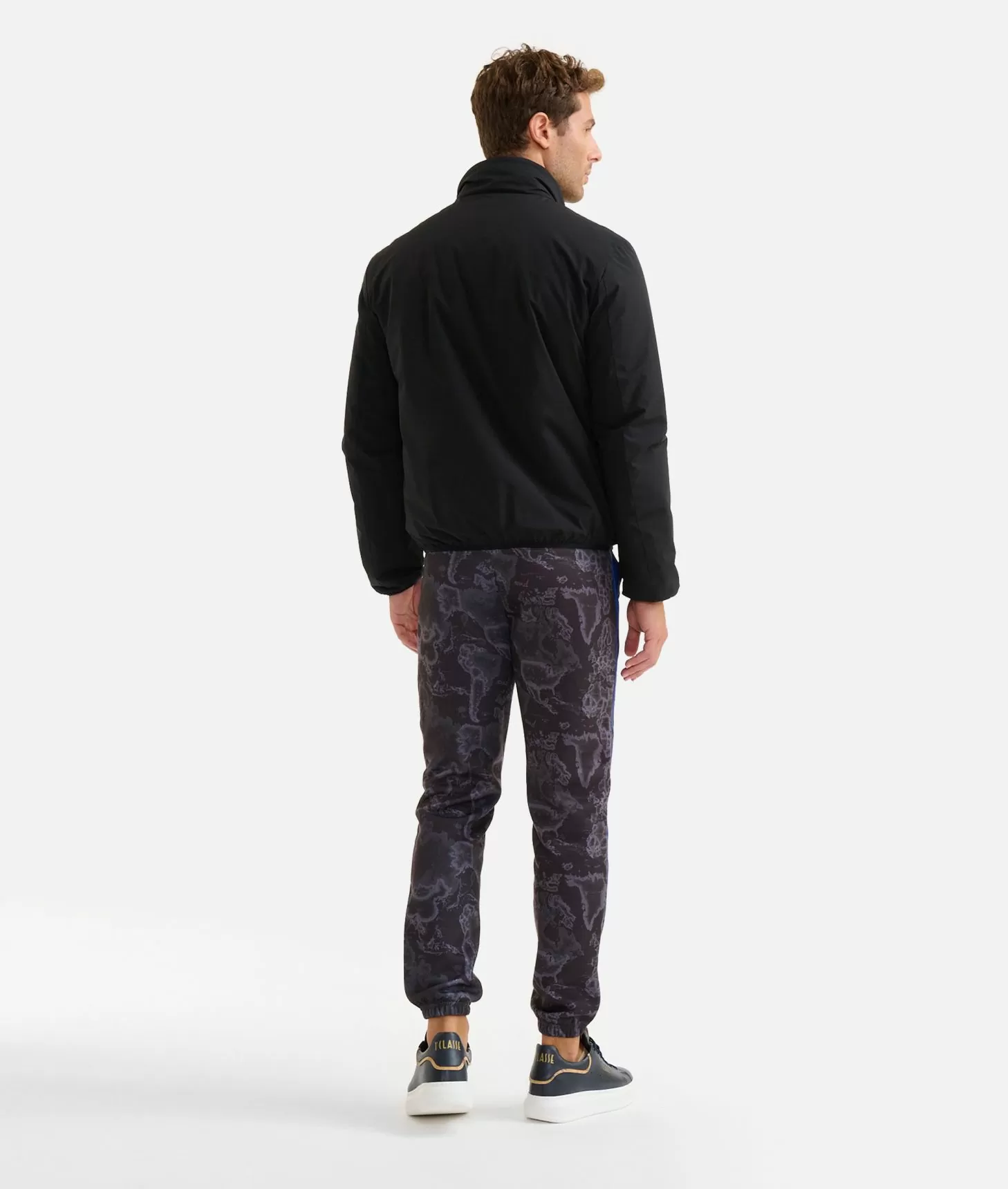 Alviero martini 1a classe Bomber con dettagli Geo Classic Nero In Saldo