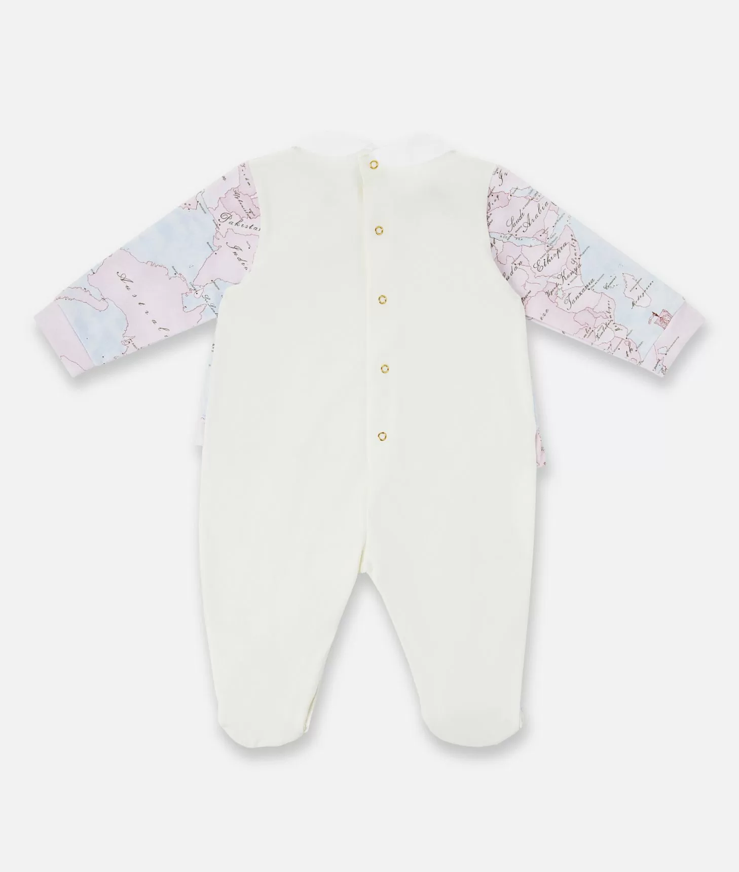 Alviero martini 1a classe Tutina in cotone Geo Lady Rosa Nuovo