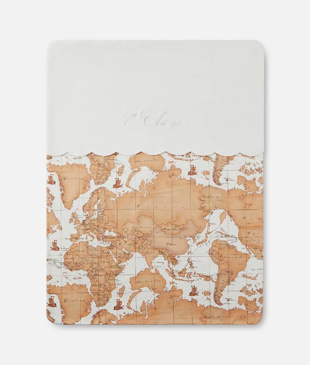 Alviero martini 1a classe Copertina con mappa Geo Classic Panna Negozi Online