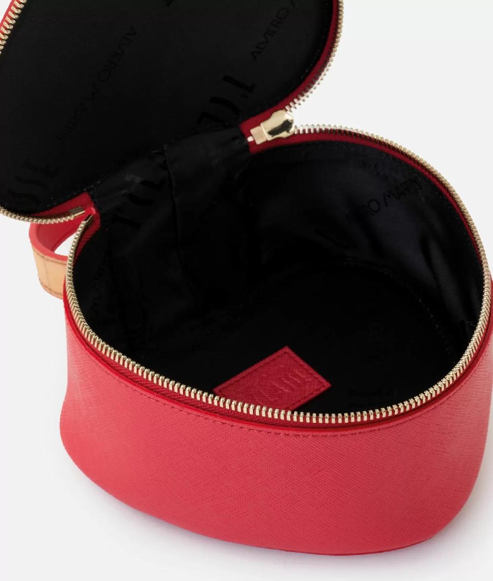 Alviero martini 1a classe Flying City beauty case a cuore Rosso Perlato Negozio