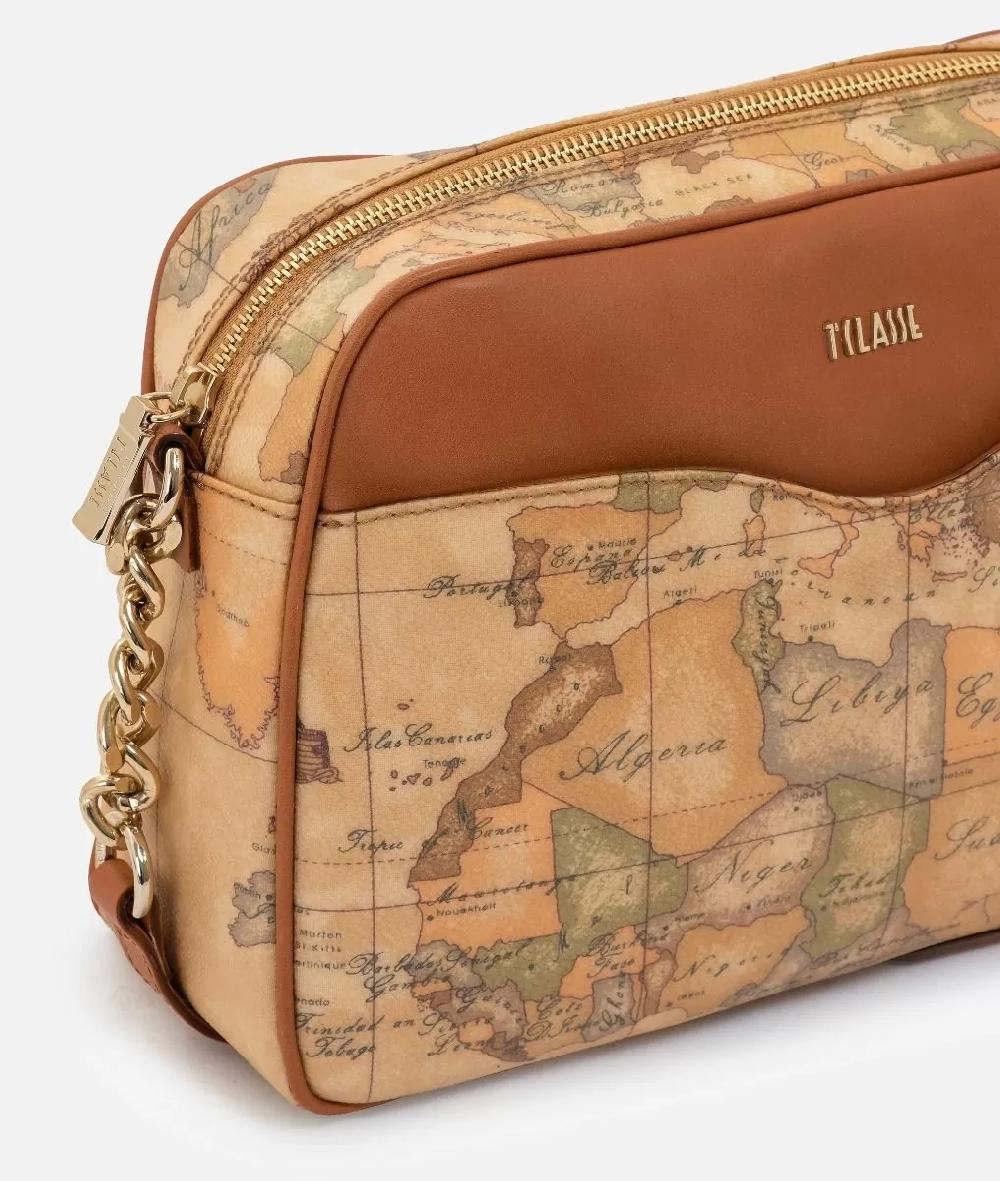 Alviero martini 1a classe Geo Classic borsa a tracolla grande Vendite Flash