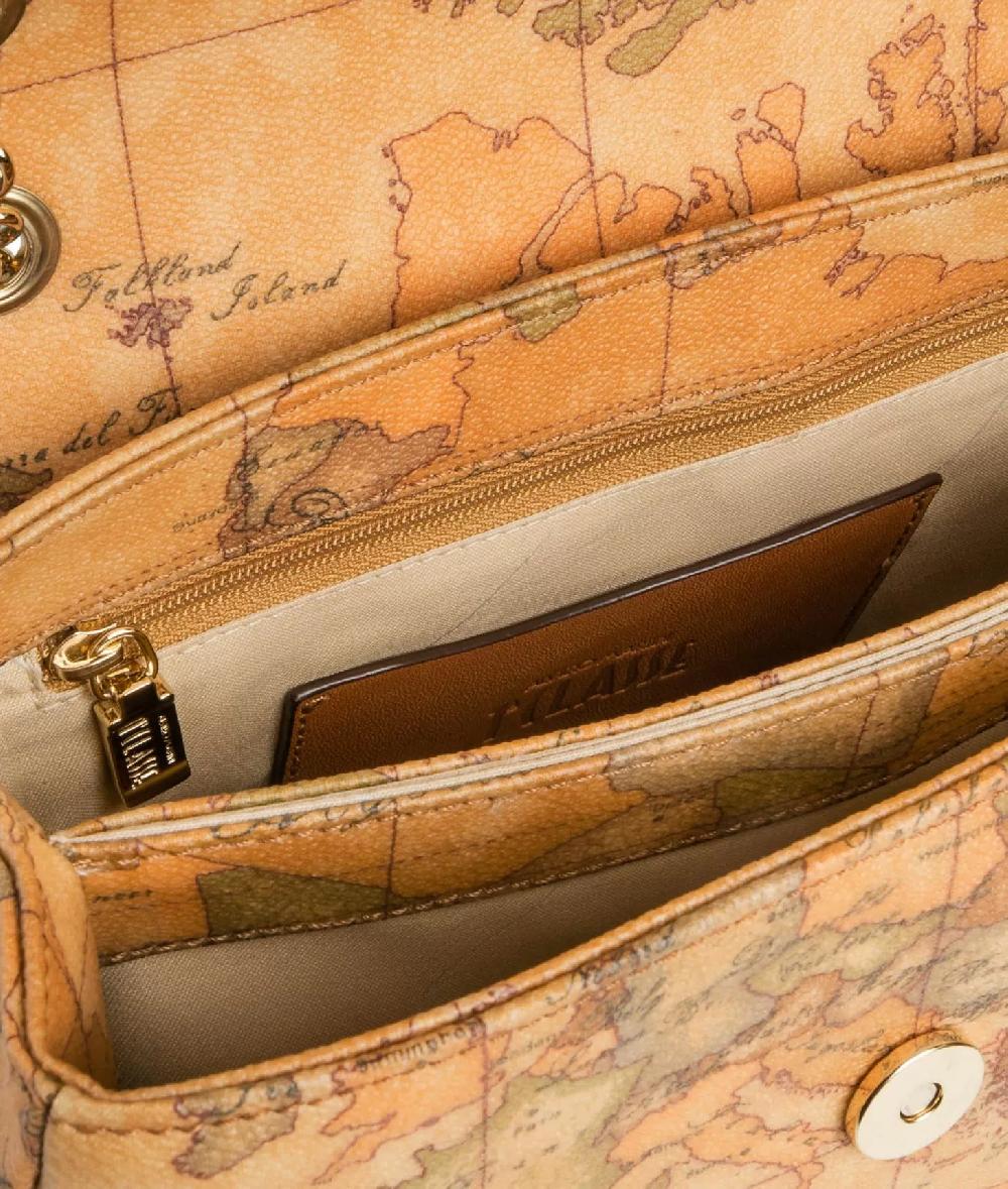 Alviero martini 1a classe Geo Classic Borsa mini con battente in pelle Negozio
