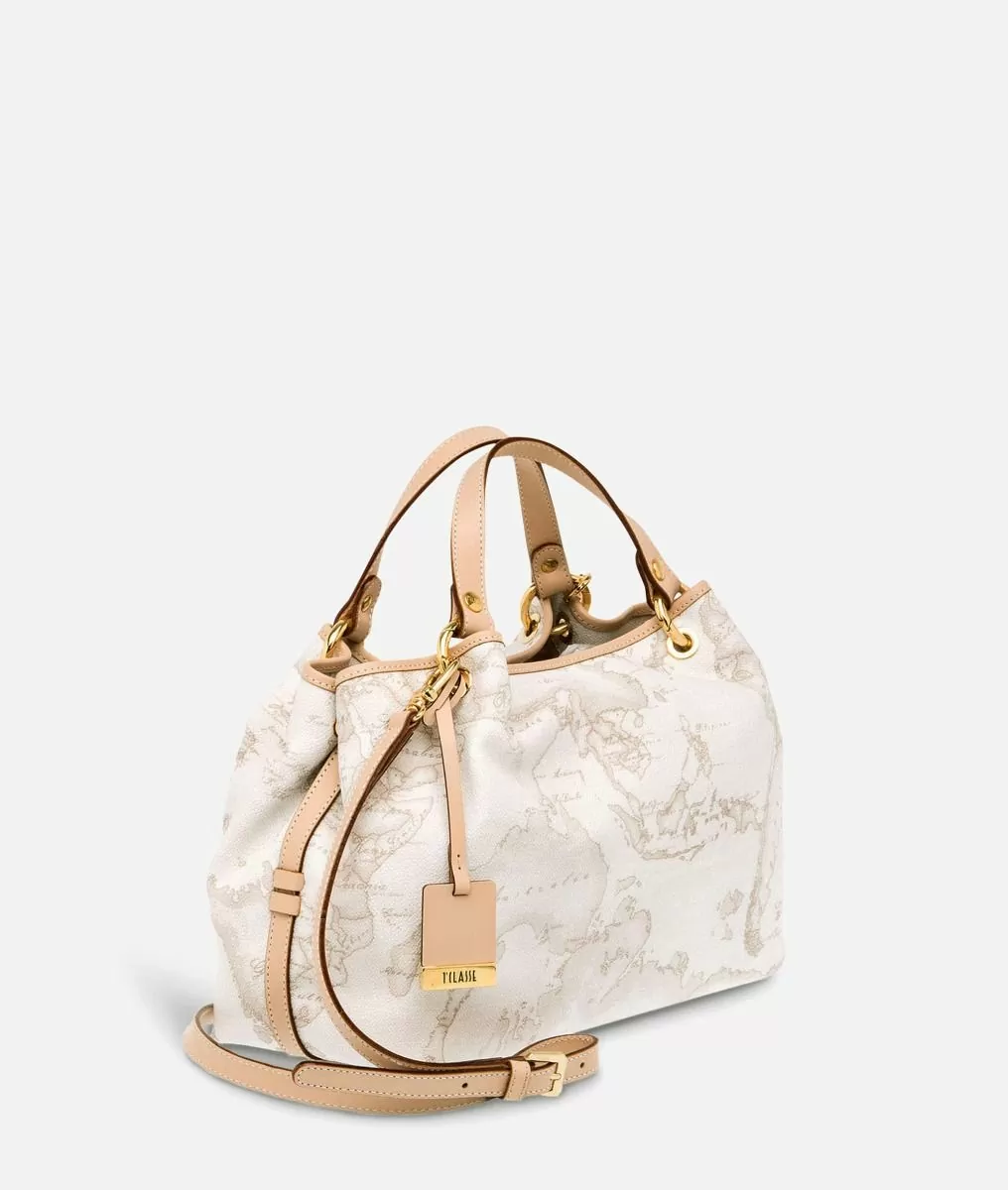 Alviero martini 1a classe Geo White Borsa media a mano Economico