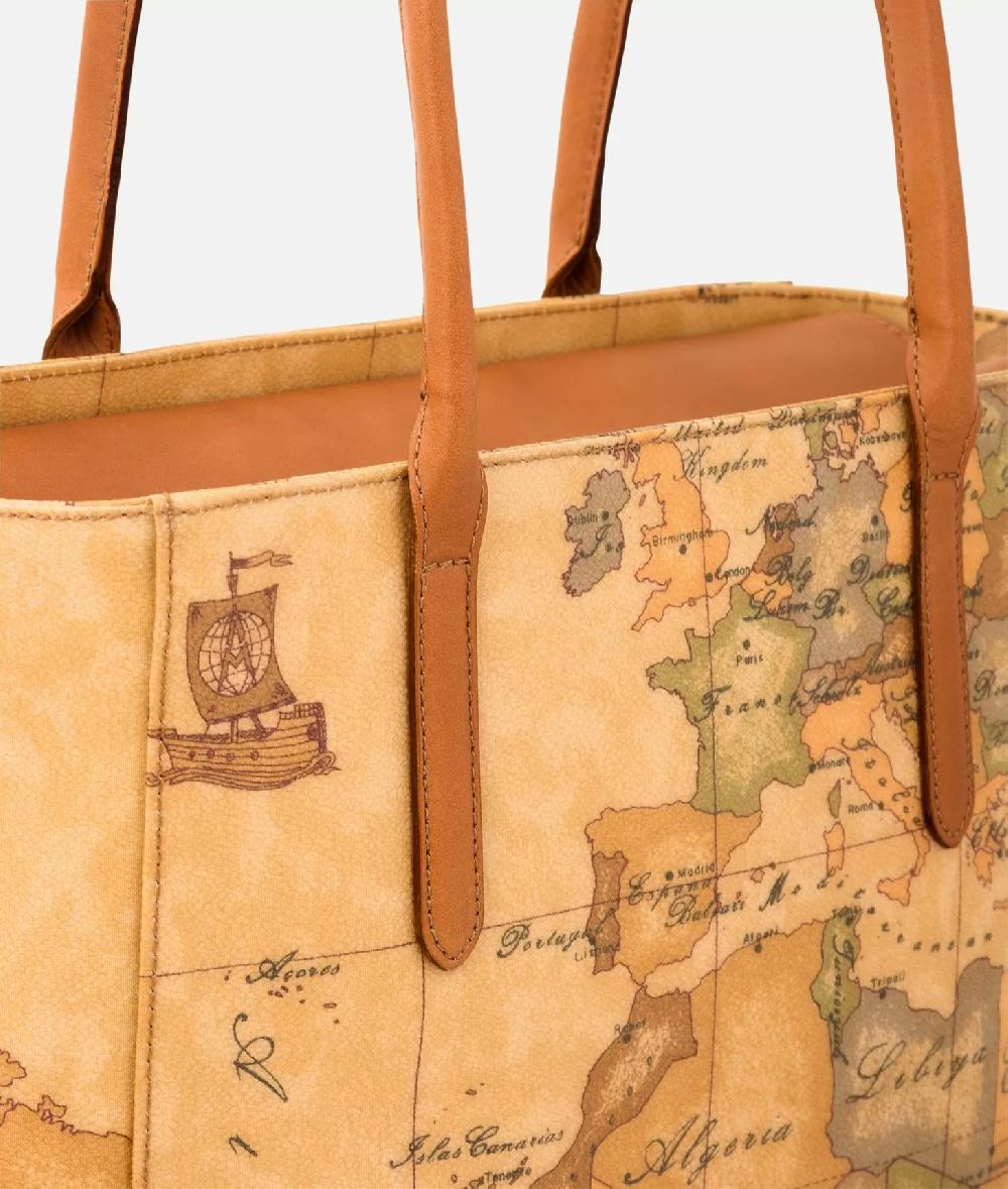 Alviero martini 1a classe Geo Classic Borsa shopping media Saldi Di Fabbrica