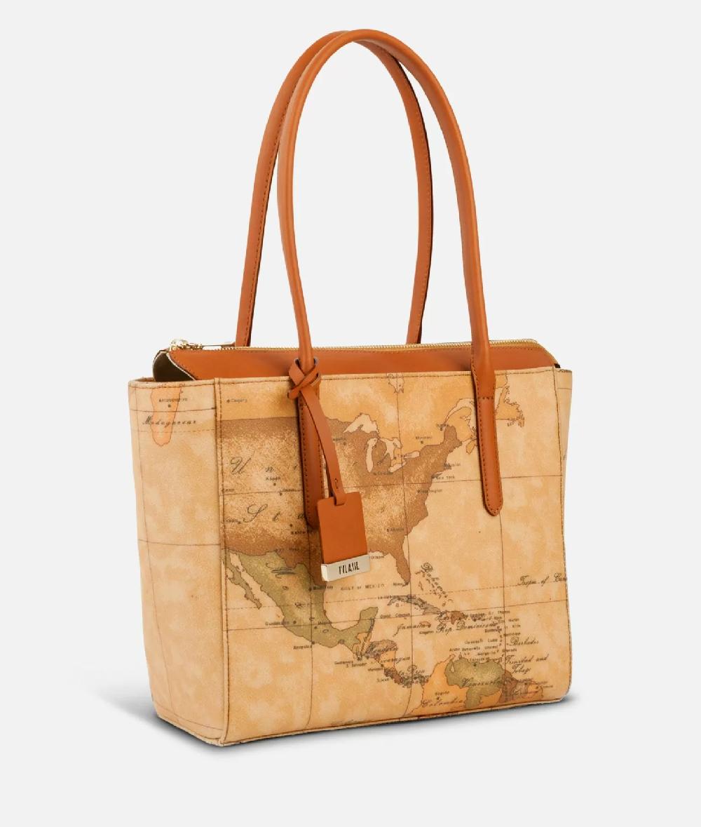 Alviero martini 1a classe Geo Classic Borsa shopping media Saldi Di Fabbrica
