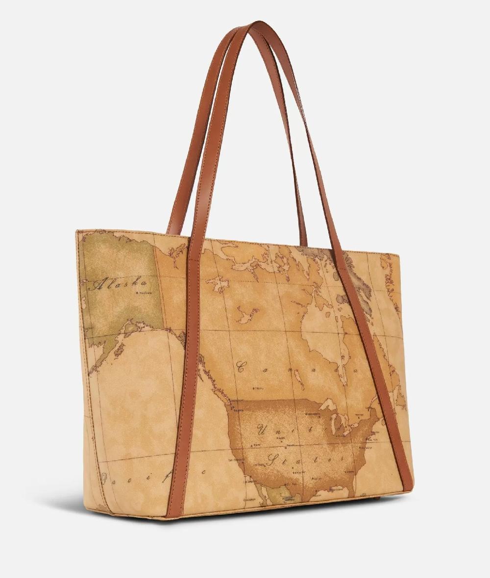 Alviero martini 1a classe Geo Classic Shopping bag con borchiette grande I Più Venduti