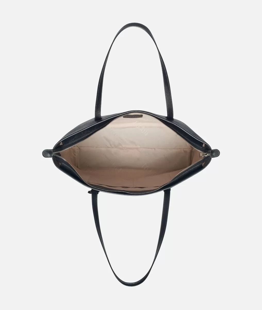 Alviero martini 1a classe Geo Black Borsa shopping grande Geo Dark In Saldo