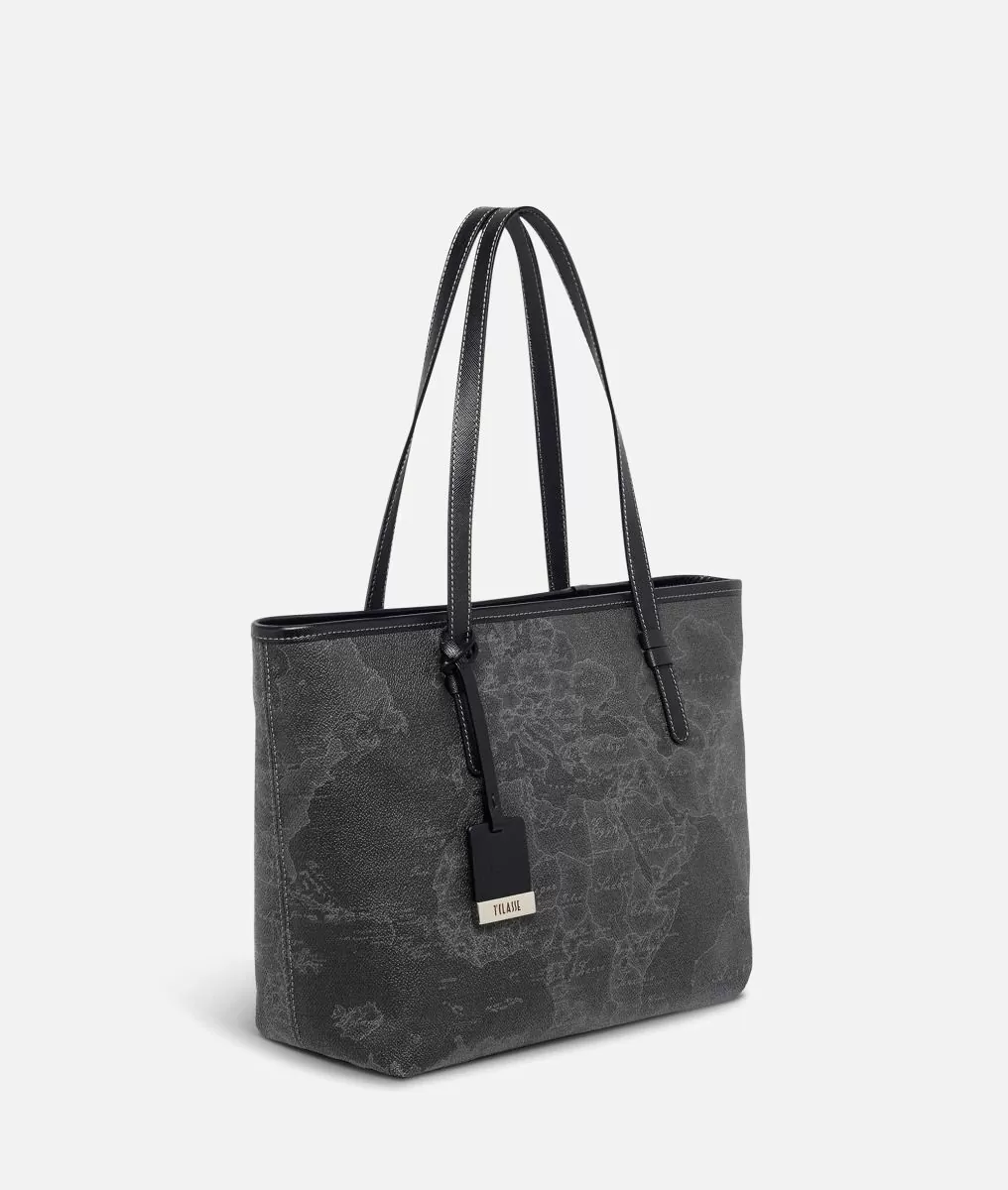 Alviero martini 1a classe Geo Black Borsa shopping media Economico